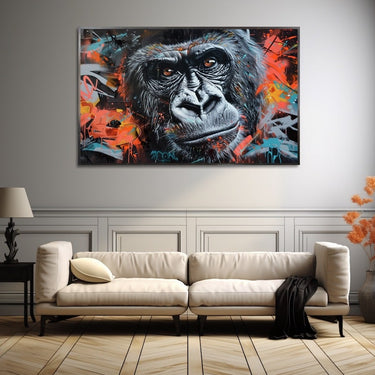 Gorilla Canvas Wall Art